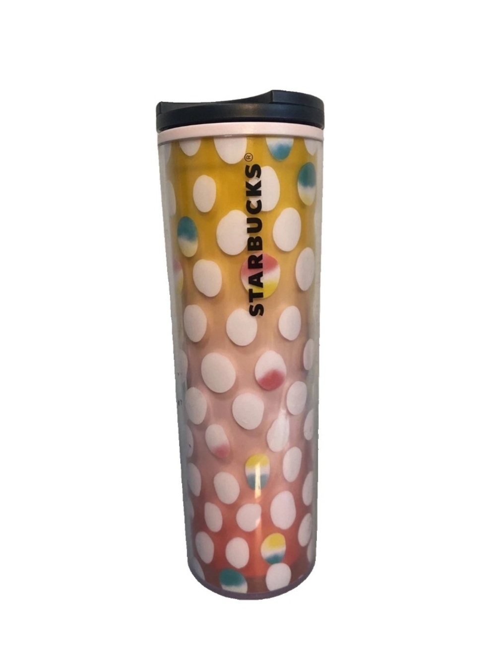 Starbucks Pink Easter Eggs Acrylic Tumbler 16 Oz 2019 Flaw